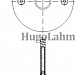 Пневмокнопка Hugo Lahme 8712020,нержавеющая сталь